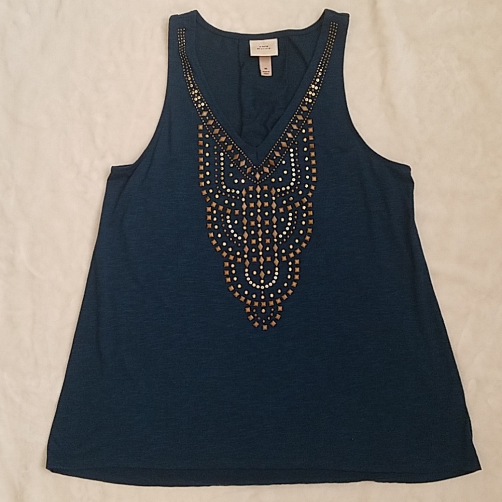 Knox Rose dark green/blue tank